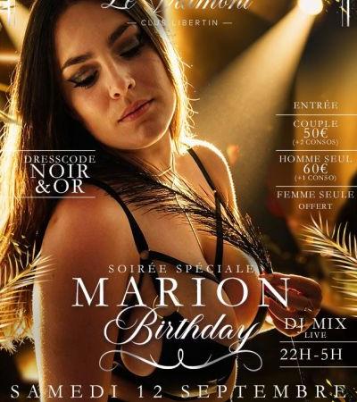 Marion Birthday