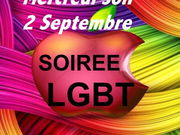 mer 02/09 2026 21:00 SOIREE LGBT
