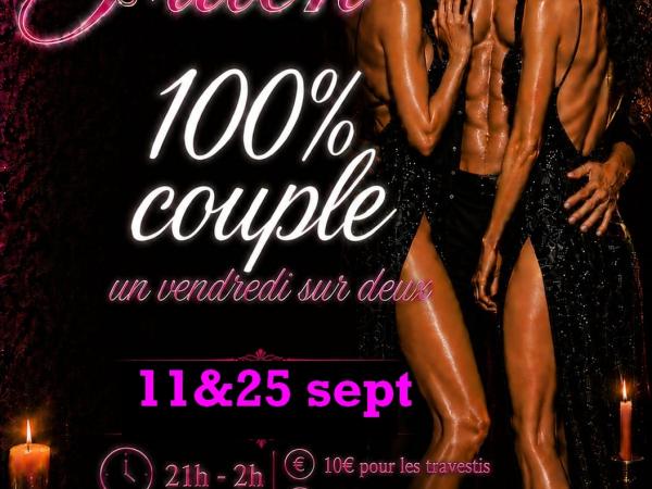 SOIREE 100%  COUPLES – vendredi 25 septembre
