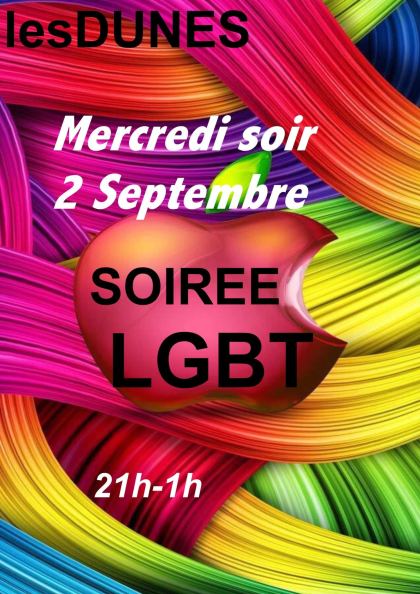 mer 02/09 2026 21:00 SOIREE LGBT