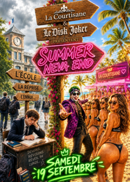 Summer Neva Ends - 21h à 2h30