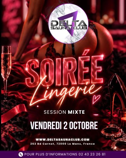 Vendredi  :  Soiree Lingerie